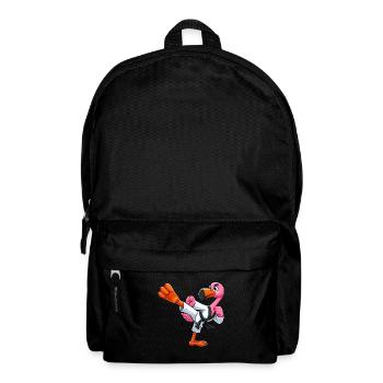 Flamingo Karate Black Belt Martial Arts - Backpack - black - Front