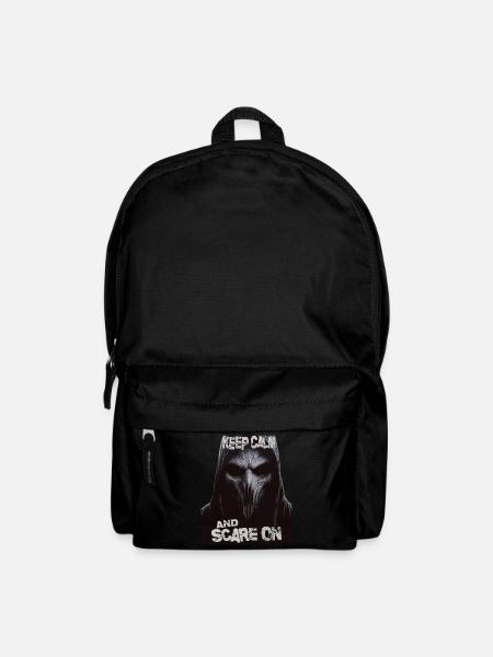 Halloween Monster Keep Calm and Scare on - Rucksack - Schwarz