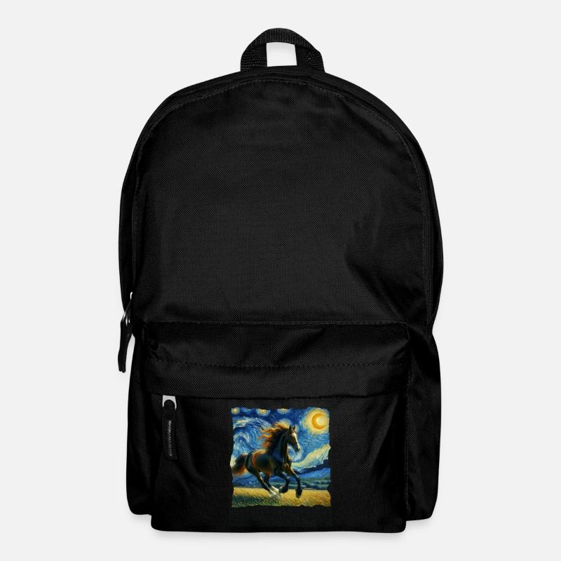 Nuit étoilée andalouse - Sac à dos - noir
