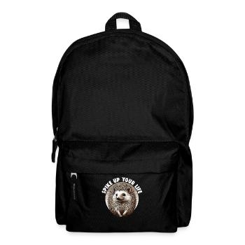 Mignon Hérisson Amoureux Drôle Hérisson Drôle Hérisson Mignon - Sac à dos - noir - Devant