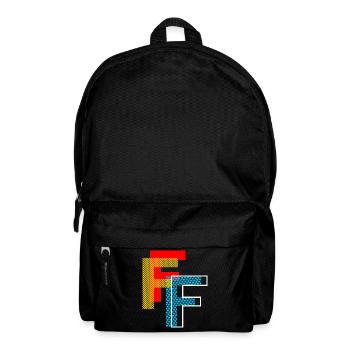 Das F - Rucksack - Schwarz - Vorne
