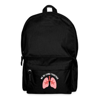 We be-lung together Belong together valentines day - Backpack - black - Front