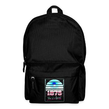50. Geburtstag Mann Frau 50 Jahre 1975 Deko Lustig - Rucksack - Schwarz - Vorne