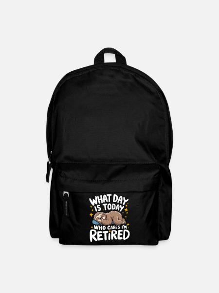 Retirees Retirement Pension Retirement - Backpack - black