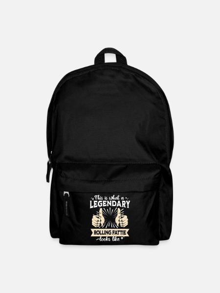 Legendärer Rolling Fattie Papa - Rucksack - Schwarz