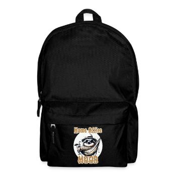 Lustiges Faultier Design Home Office Stimmung - Rucksack - Schwarz - Vorne