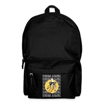 équipe de bananes - Banana Squad - Banana - Sac à dos - noir - Devant