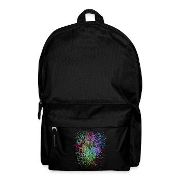Confetti Cologne Carnival Rainbow Disguise - Backpack - black - Front