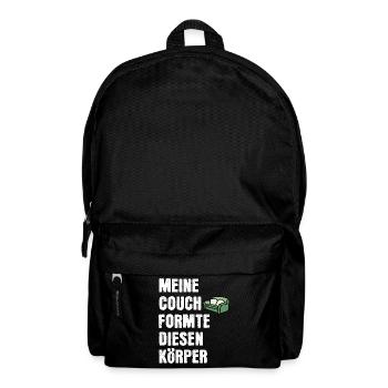 Parler corps de canapé - Sac à dos - noir - Devant