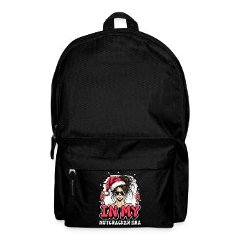 Weihnachten Xmas Spruch In My Nutcracker Era - Rucksack - Schwarz - Vorne