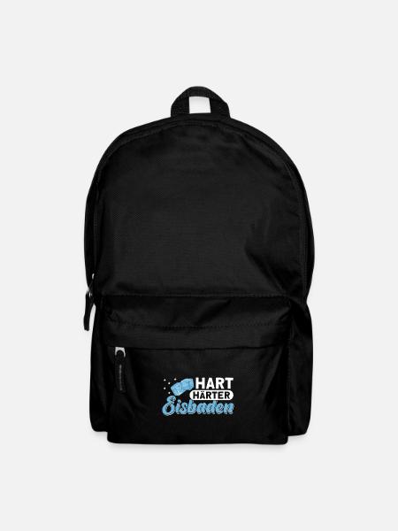Eisbader Eisschwimmen Eisbaden - Rucksack - Schwarz