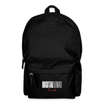 Digitalnomad at work - Backpack - black - Front