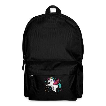 Flying Unicorn Musician - Clarinetist & Flutist - Backpack - black - Front