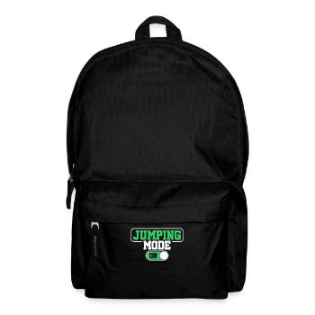Trampolin - Rucksack - Schwarz - Vorne