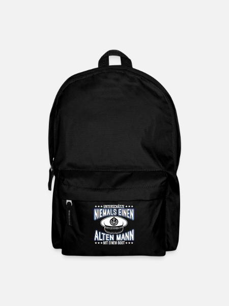 Boot - Rucksack - Schwarz