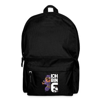 Ich Bin - 6. Geburtstag - Rucksack - Schwarz - Vorne
