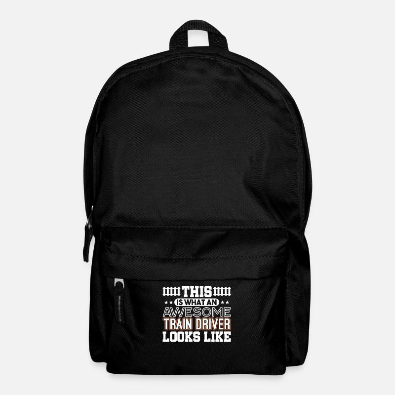 Lokführer - Rucksack - Schwarz