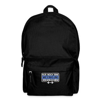 Fitnesstrainer Personal Trainer Fitness Geschenk - Rucksack - Schwarz - Vorne