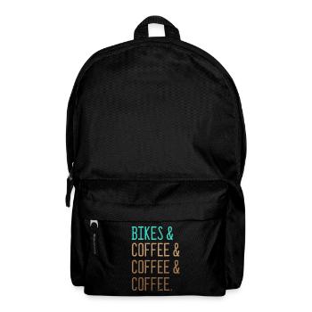 Coffee bike coffee coffee motorcycle e-bike - Backpack - black - Front