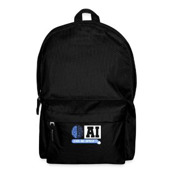 Statistiker Neuronale Netze Deep Learning Geschenk - Rucksack - Schwarz - Vorne