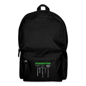 Rechenzentrum Garten Rechen Geschenk Für - Rucksack - Schwarz - Vorne