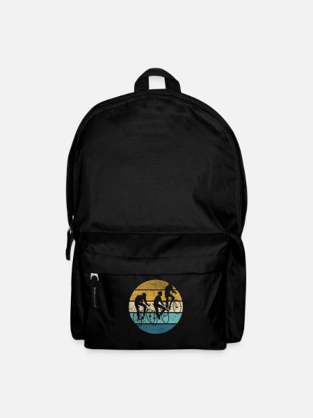 Retro Cycling Vintage Cycling Cycling Holiday - Backpack - black
