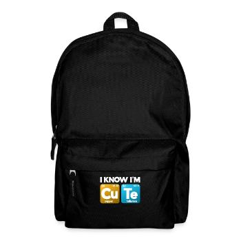 Chemist Chemistry ChemicalIst Gift - Backpack - black - Front