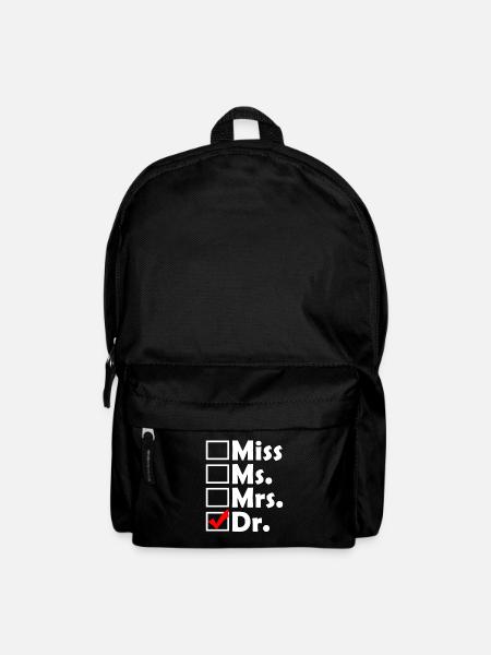 Médecin médecin spécialiste médecin - Sac à dos - noir