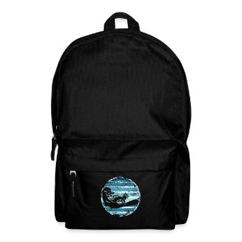 Retro Schnabeltier Vintage Platypus - Rucksack - Schwarz - Vorne