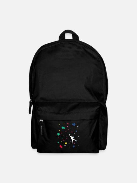 Climbing Boulder wall Rock climbers Bouldering - Backpack - black