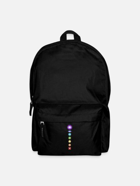 Yoga Meditation Spirituell Körper Energie Chakren - Rucksack - Schwarz