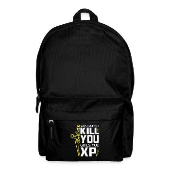What doesnt kill you gives you XP,Gaming - Sac à dos - noir - Devant