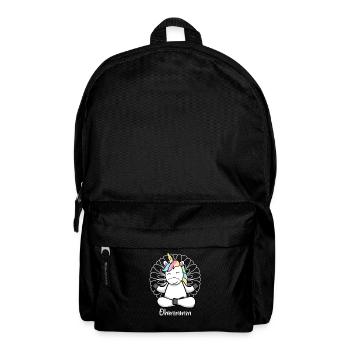 Méditation Licorne - Yoga Licorne - Sac à dos - noir - Devant