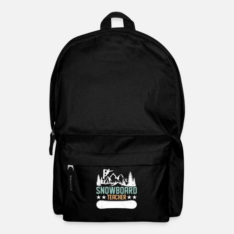 Snowboarder Snowboarden Snowboard - Rucksack - Schwarz