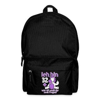 33. Geburtstag 33 Jahre Alt - Rucksack - Schwarz - Vorne