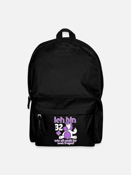 33. Geburtstag 33 Jahre Alt - Rucksack - Schwarz