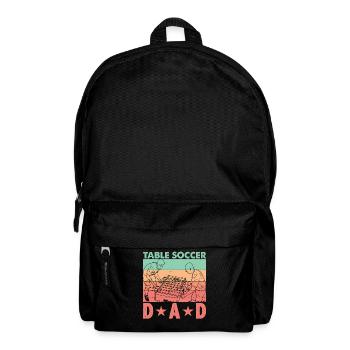 Table Soccer Dad - Rucksack - Schwarz - Vorne