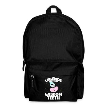 Wisdom Teeth Wisdom Tooth Patient Dentist - Backpack - black - Front