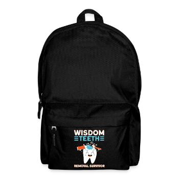 Wisdom Teeth Wisdom Tooth Patient Dentist - Backpack - black - Front