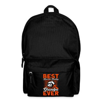 Grandpa Raccoon Hunting Raccoon Hunter Hunting Holiday - Backpack - black - Front