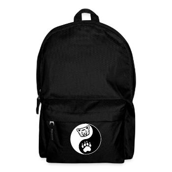 Red Panda Ying Yang - Rucksack - Schwarz - Vorne