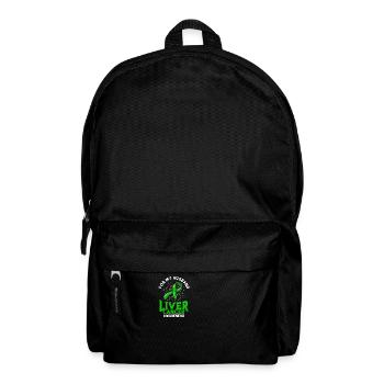 For my husband liver cancer - Backpack - black - Front