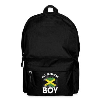 Jamaica Jamaican Pride Jamaican Flag - Backpack - black - Front