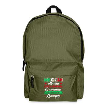Mexique Mexican Roots Cadeau - Sac à dos - vert olive - Devant