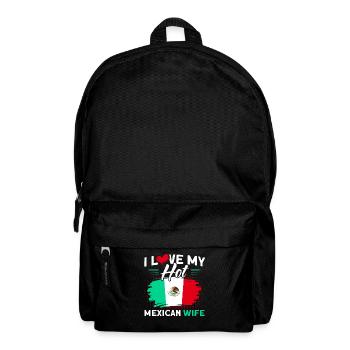 Mexiko Mexikanische Wurzeln Geschenk - Rucksack - Schwarz - Vorne