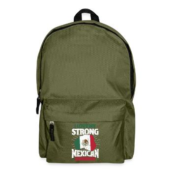 Mexique Mexican Roots Cadeau - Sac à dos - vert olive - Devant