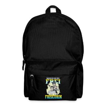 Friseurin im Stress - Rucksack - Schwarz - Vorne