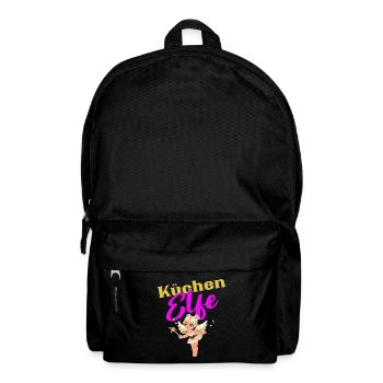 Küchen Elfe Shirt Design für eine gute Köchin - Rucksack - Schwarz - Vorne