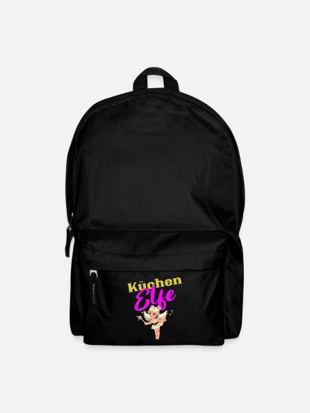 Küchen Elfe Shirt Design für eine gute Köchin - Rucksack - Schwarz