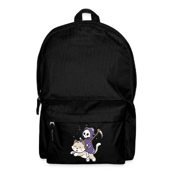 Halloween Katze Hexe - Rucksack - Schwarz - Vorne